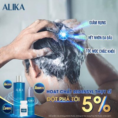 Alika ứng dụng hoạt chất chăm sóc tóc tiên tiến nhất thế giới