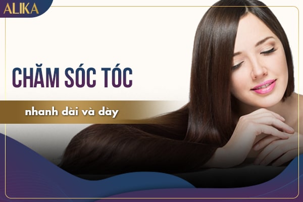 7 cách chăm sóc tóc nhanh dài và dày trong 1 tháng và các sản phẩm đi kèm